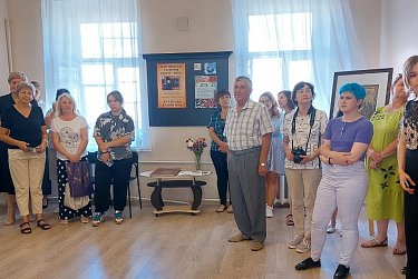 Открыли выставку Кашигина в Оренбурге